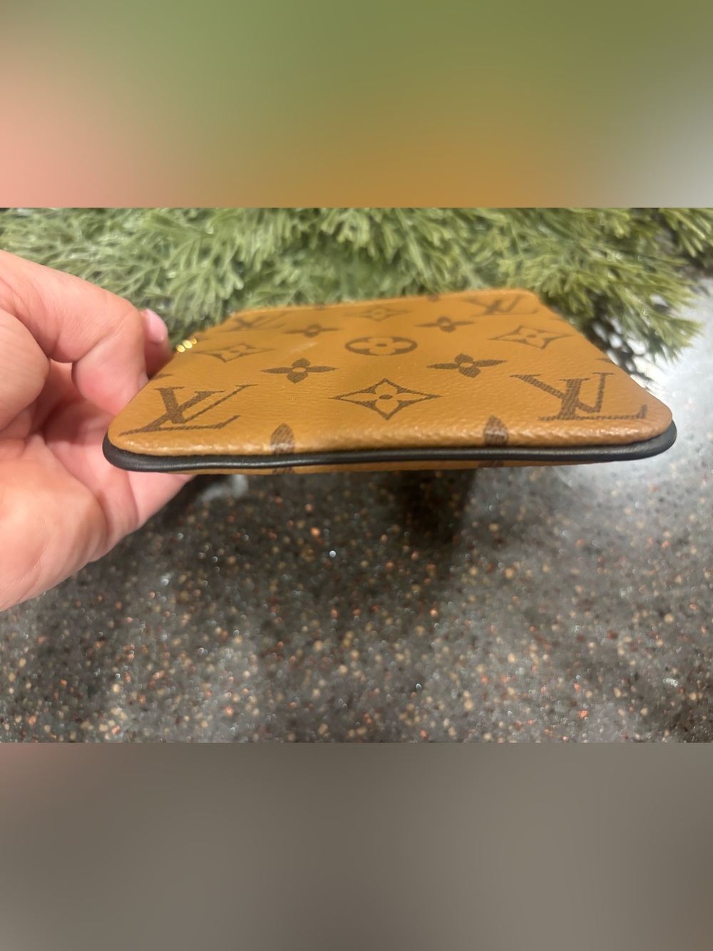 Authentic Louis Vuitton Monogram Wristlet Pouch with Strap - Picture 7 of 10